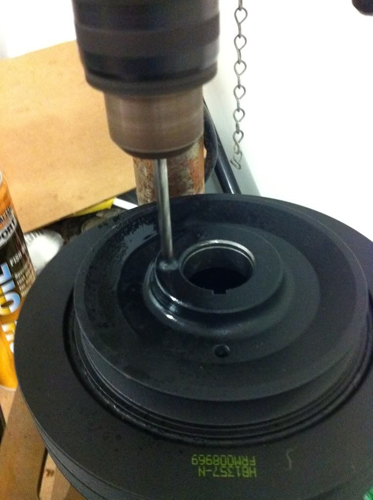 2.8td harmonic balancer came loose n split key in crank Patrol 4x4